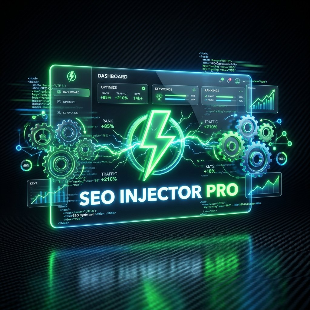 SEO Injector PRO Mockup